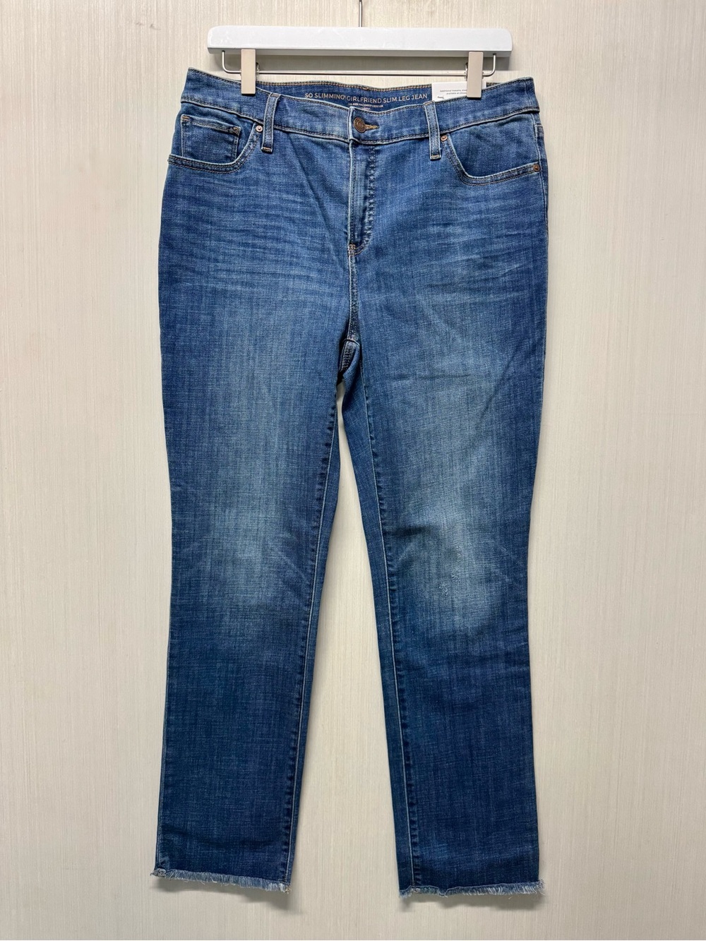 Chico’s So Slimming Girlfriend Slim Leg Jean NWT Size 10 1.5
